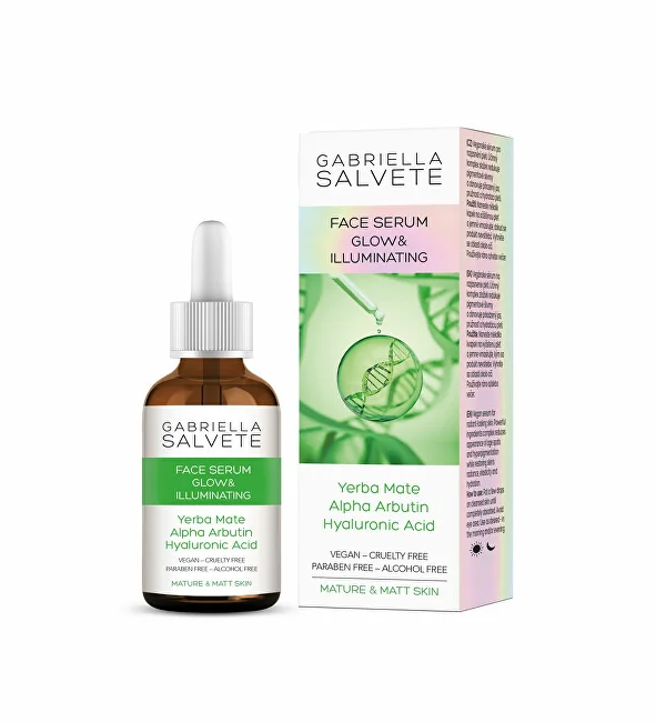Gabriella Salvete Rozjasňujúce pleťové sérum Glow & Illuminating 1×30 ml, rozjasňujúce pleťové sérum