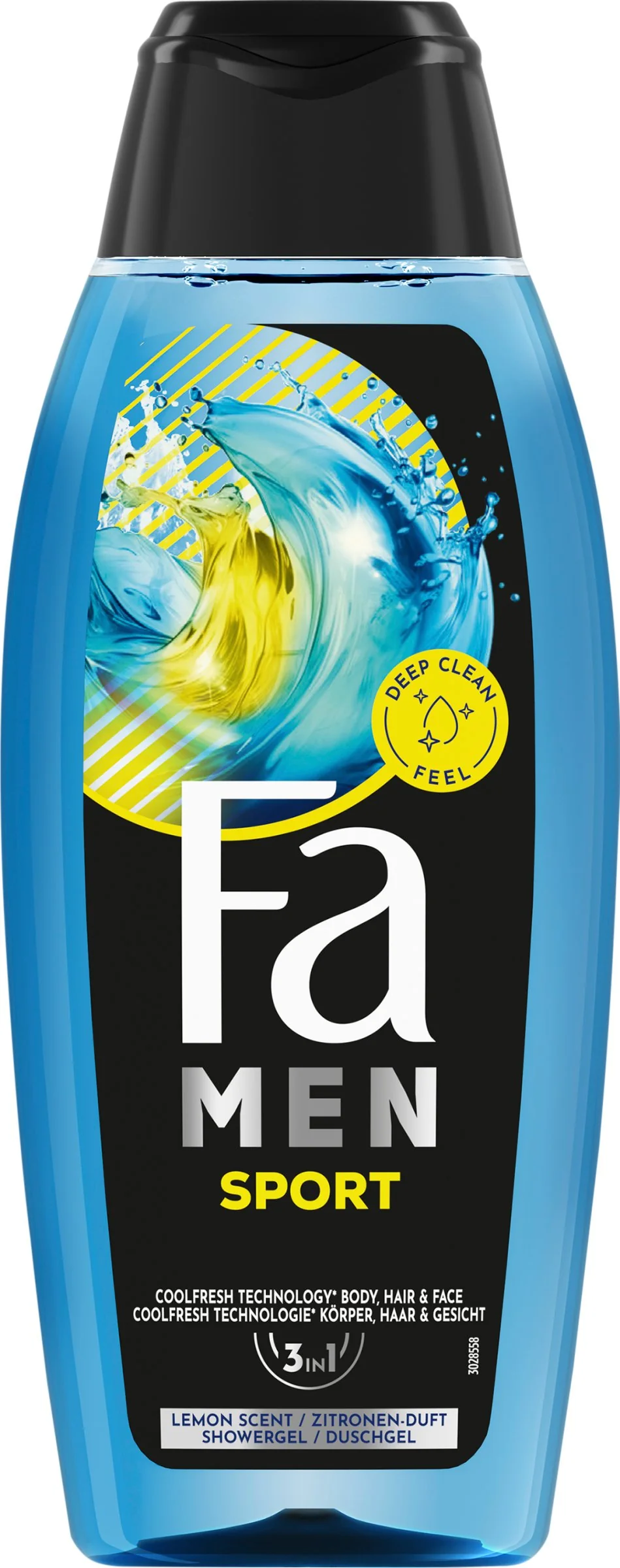 Fa Men sprchovací gél 2v1 Sport 1×400 ml, sprchový gél