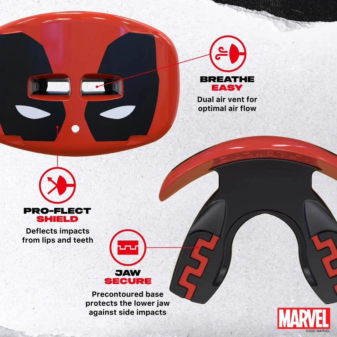 Chránič pier Marvel Deadpool