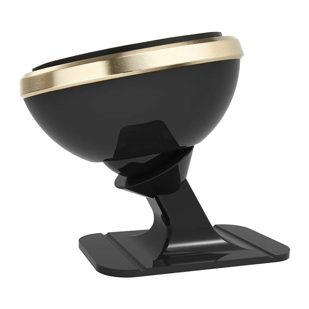 Baseus 360 magnetický držiak na mobil do auta, zlatý