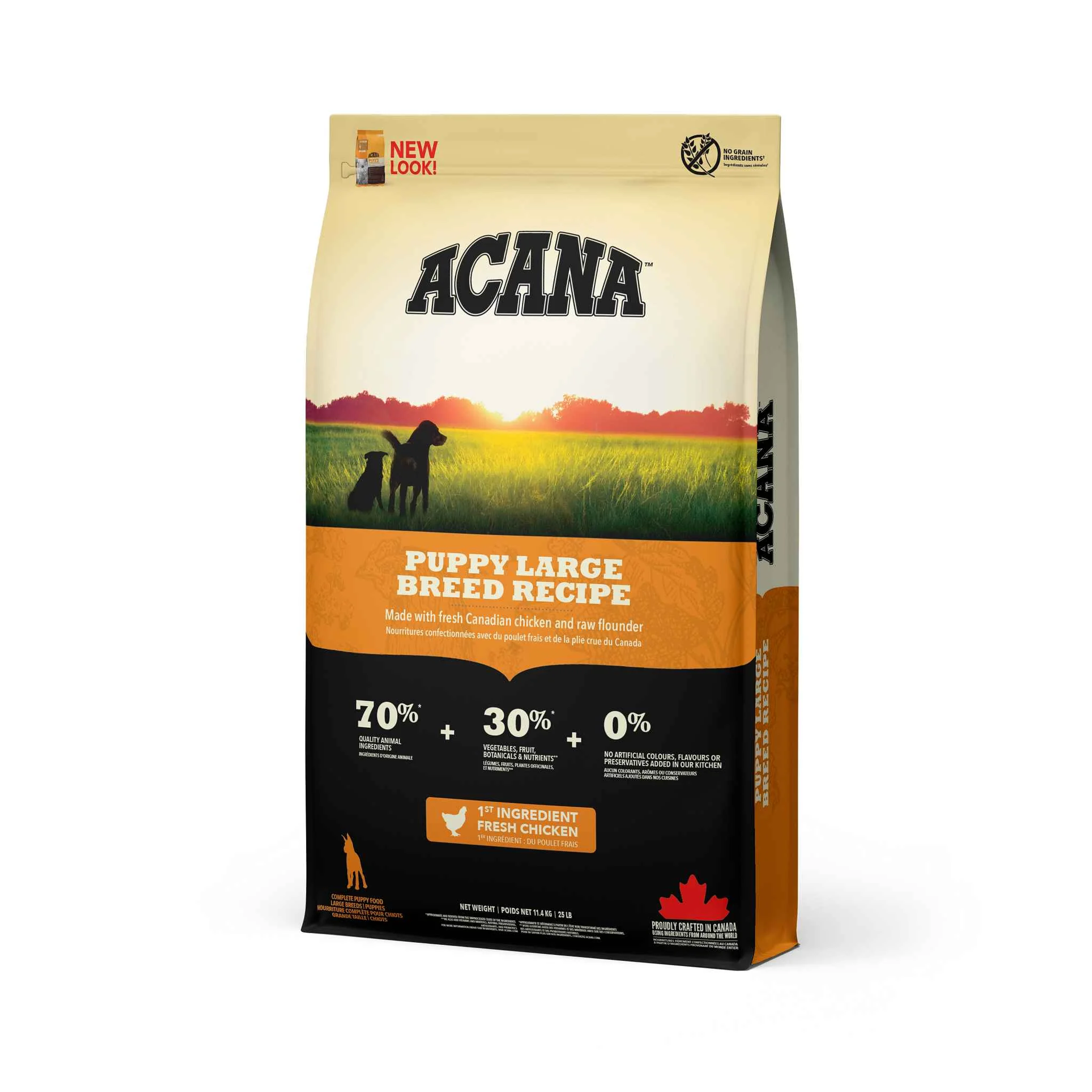 ACANA PUPPY LARGE BREED A.U.V. 1×11,4 kg, granuly pre šteňatá