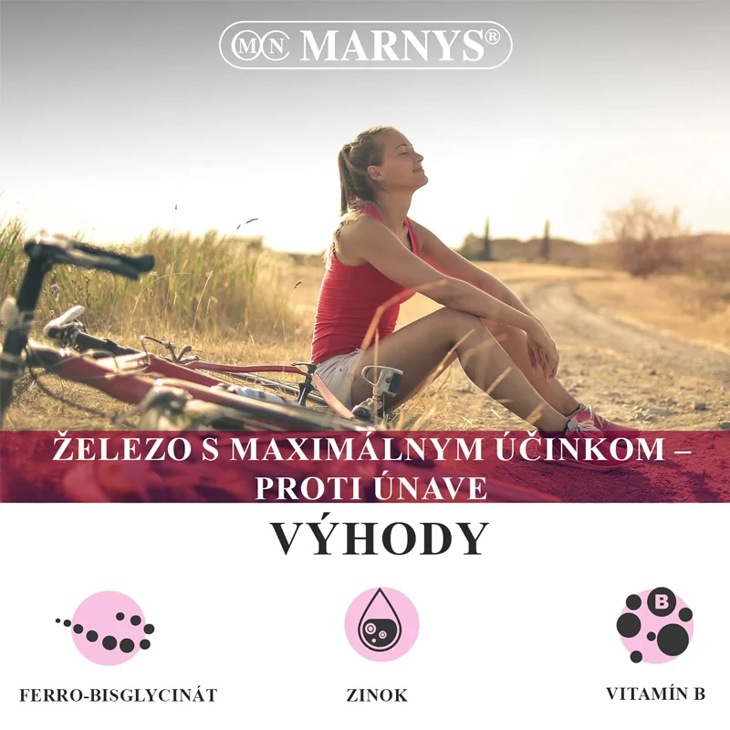 MARNYS Ferrobine Max – tekuté železo v ampulkách (20 ks)