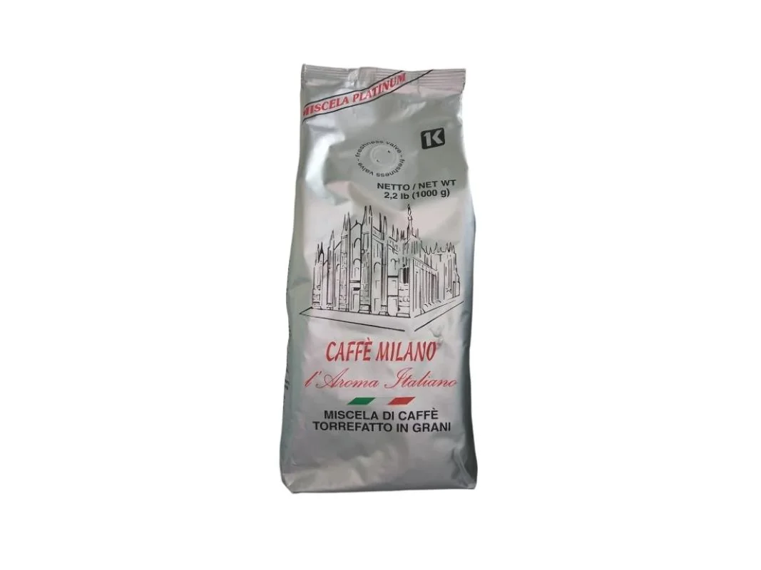 Caffé Milano Platinum Blend zrnková káva 1 kg