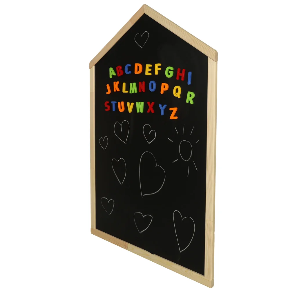 Magnetická tabuľa na písanie s kriedou 45 x 40 x 100 cm - vytvorte si vlastné poznámky a plány elegantne a jednoducho