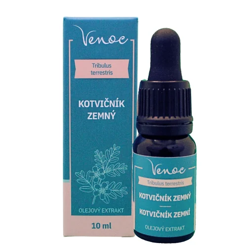 Venoc Kotvičník zemný - Olejový extrakt, bezalkoholová tinktúra 10 ml