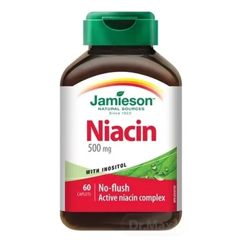 JAMIESON NIACÍN 500 mg S INOZITOLOM 1×60 tbl,niacín
