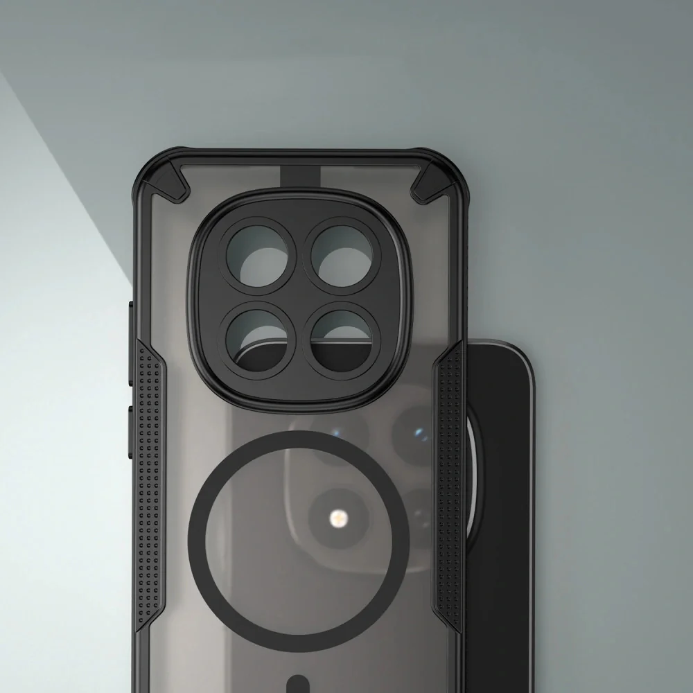Tech-Protect Rugged Shield MagSafe kryt na Xiaomi Redmi Note 15 Pro 5G, čierny , čierny