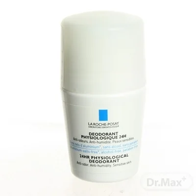 LA ROCHE-POSAY Fyziologický dezodorant pre citlivú pokožku v guľôčke 24H 50 ml 1×50 ml, dezodorant