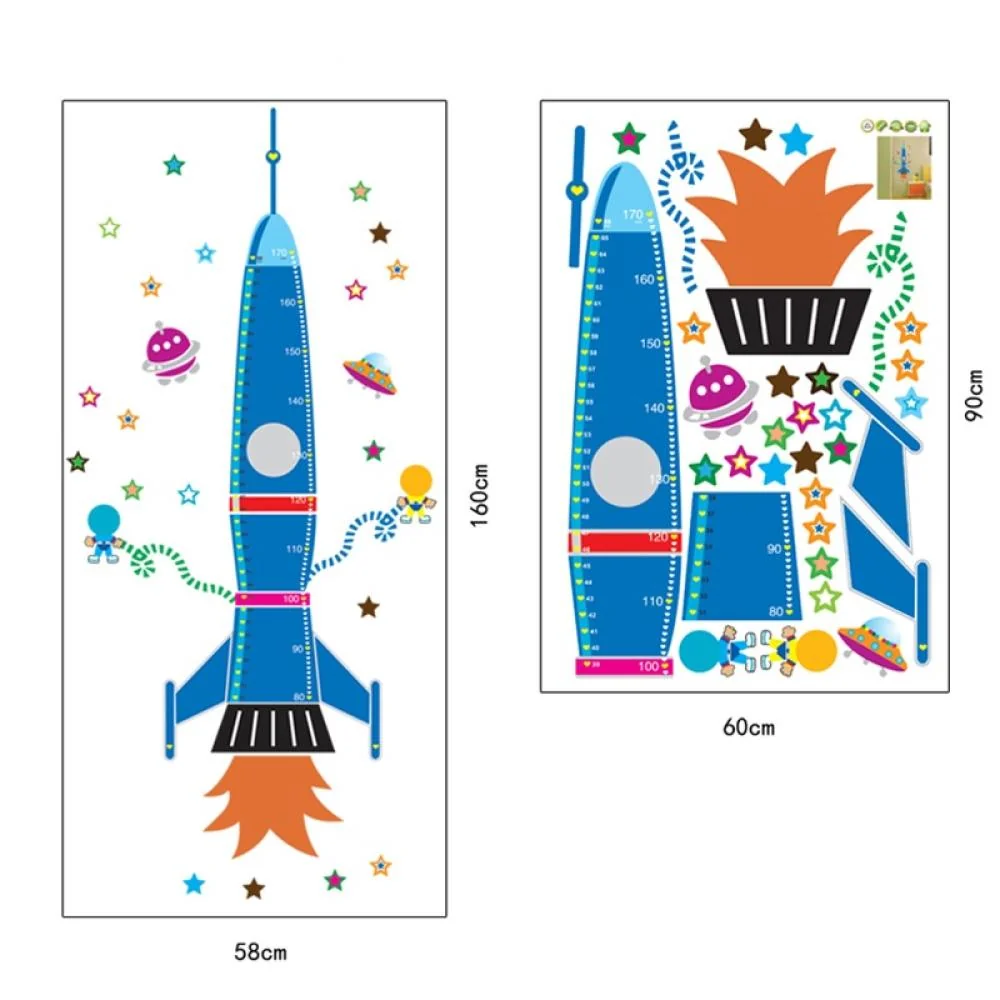 Samolepka na stenu/Tapeta Raketa