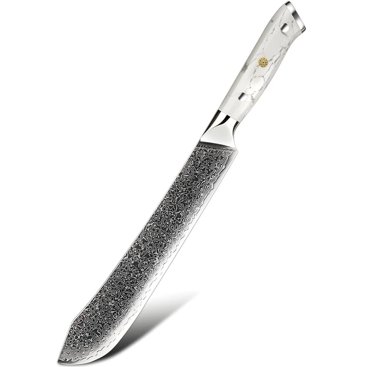 Damaškový kuchynský nôž Yuzuki 36 cm, 270g, damašková oceľ