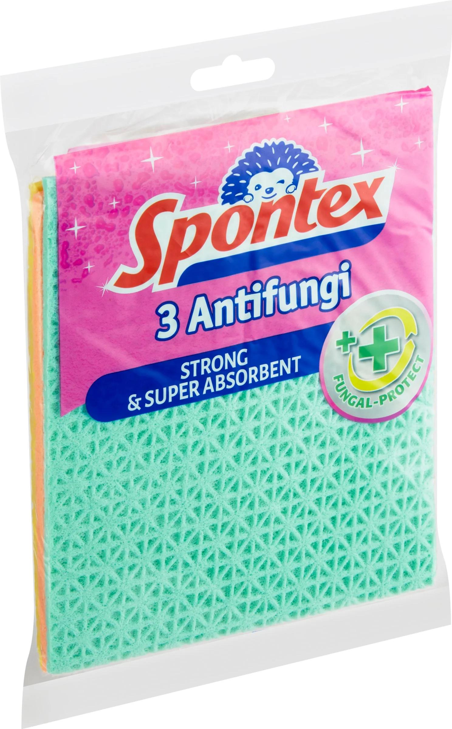 Spontex Antifungi hubková utierka 3ks 1×3 ks, hubková utierka