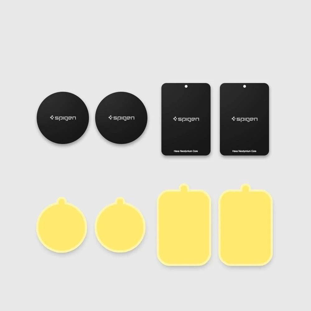 Spigen MP-4P kovový pliešok pre magnetický držiak na mobil do auta