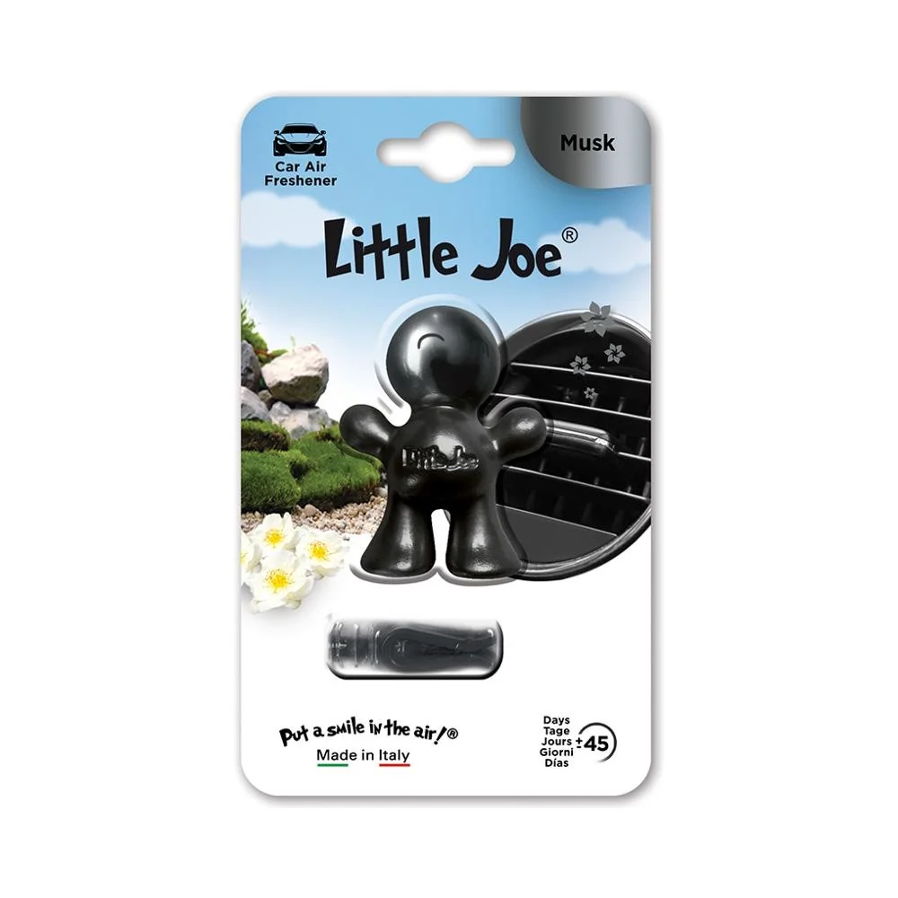 Little Joe 3D Metallic Musk 1×1 ks, osviežovač vzduchu