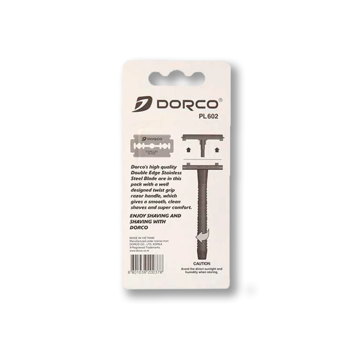 Holiaci strojček pre začiatočníkov + 2 žiletky Dorco PL602