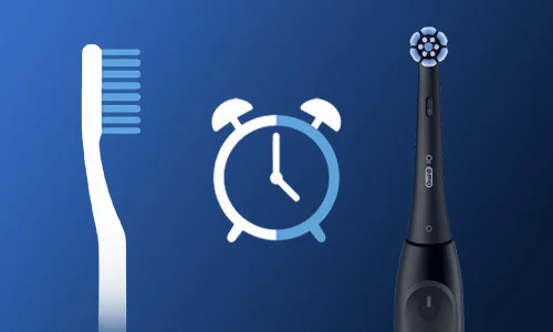 Oral-B rovnako čisté zuby za polovičný čas Oral-B rovnako čisté zuby za polovičný čas