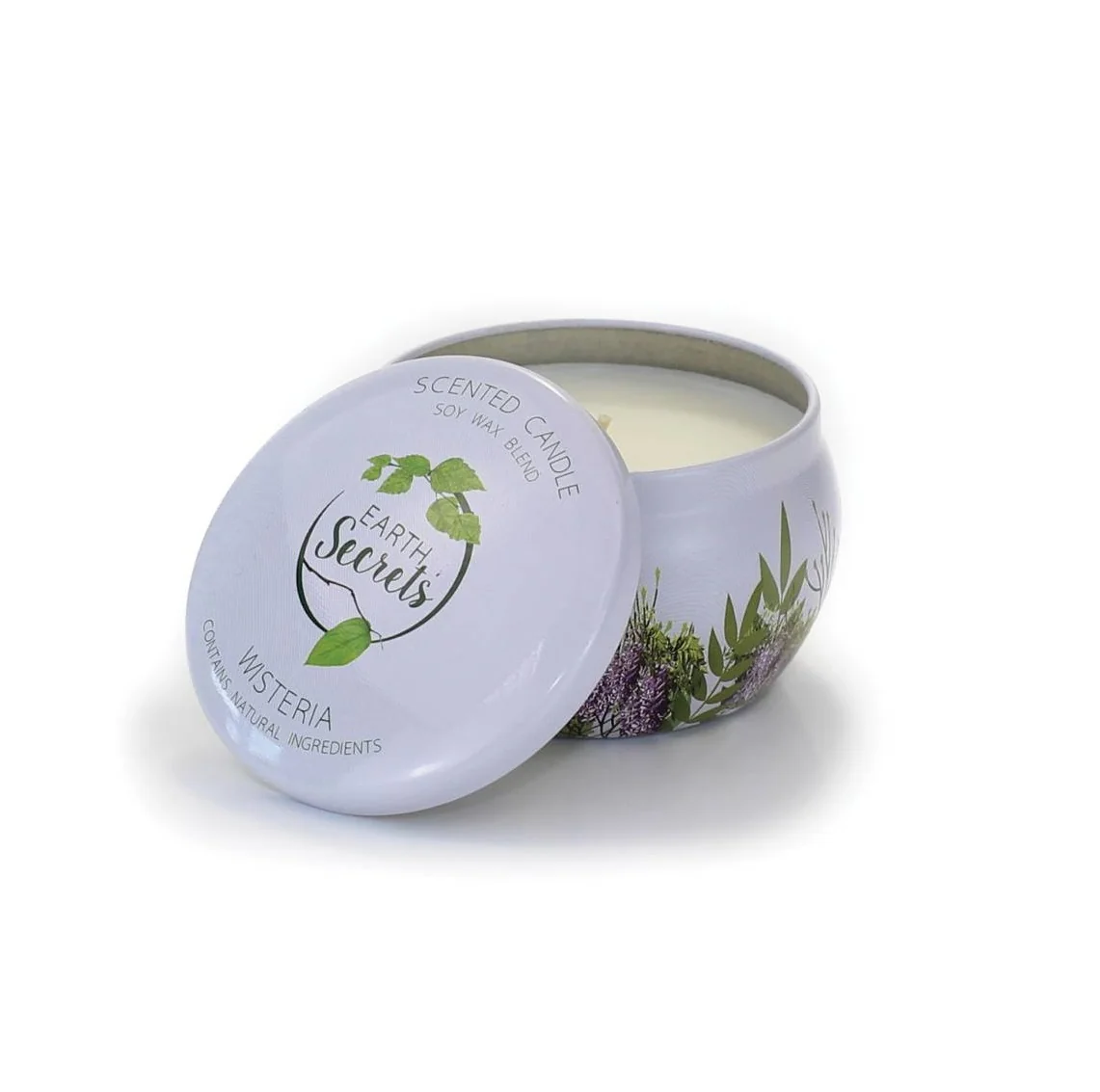 Vonná sviečka EARTH SECRETS - WISTERIA 140 g