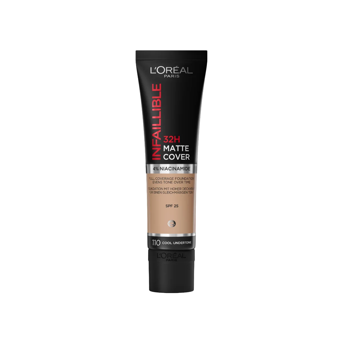 L´Oréal Paris Infaillible 32H Matte Cover 110 Rose Vanilla zmatňujúci make-up, 30 ml 1×30 ml, make-up