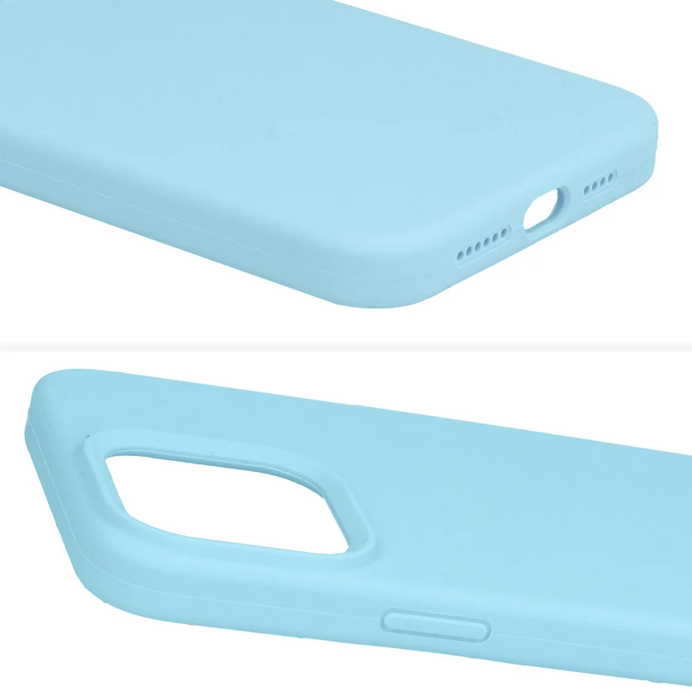 MG Silicone Lite kryt na iPhone 16 Pro Max, svetlomodrý