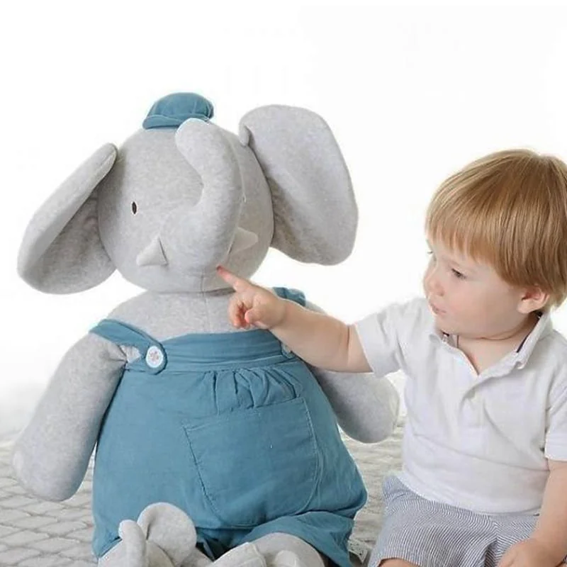 Meiya&amp;Alvin XXL veľká plyšová hračka sloník Alvin