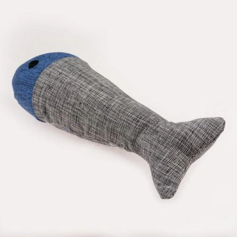 DUVO+ Eco hračka pre mačky s catnipom ryba 13,5x4,5x3cm