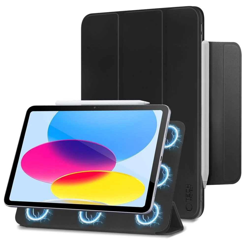 Tech-Protect Smartcase Magnetic puzdro na iPad 10.9'' 10gen 2022 čierne