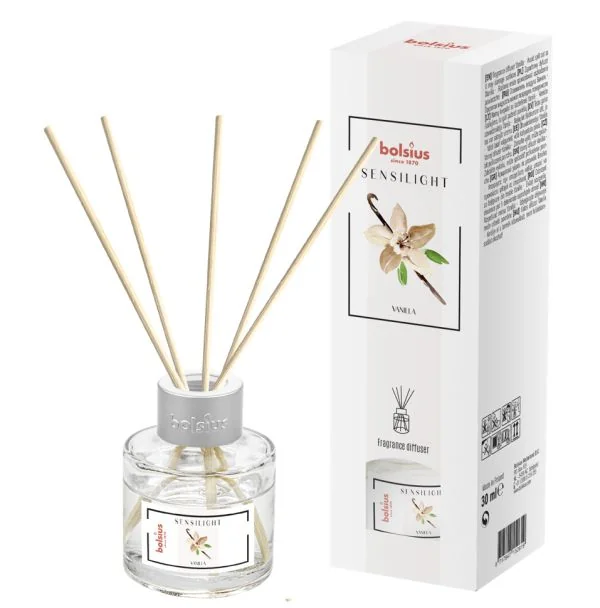 Bolsius Sensilight Difuzér Vanilla, Lavender Mango vonné tyčinky 1×30 ml, mix vôní