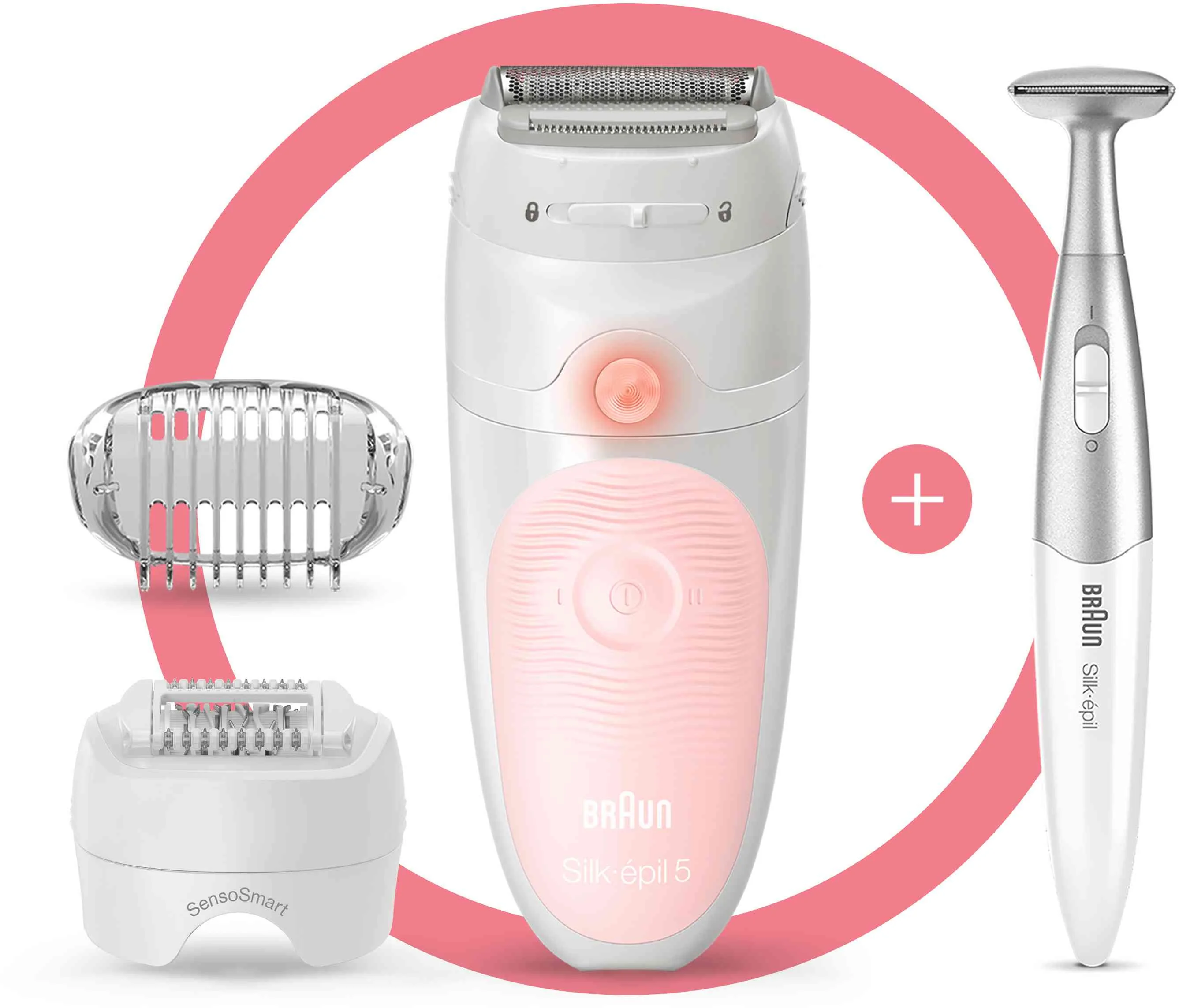 Braun Silk-épil 5 5-820 Flamingo 1×1 ks, Epilátor