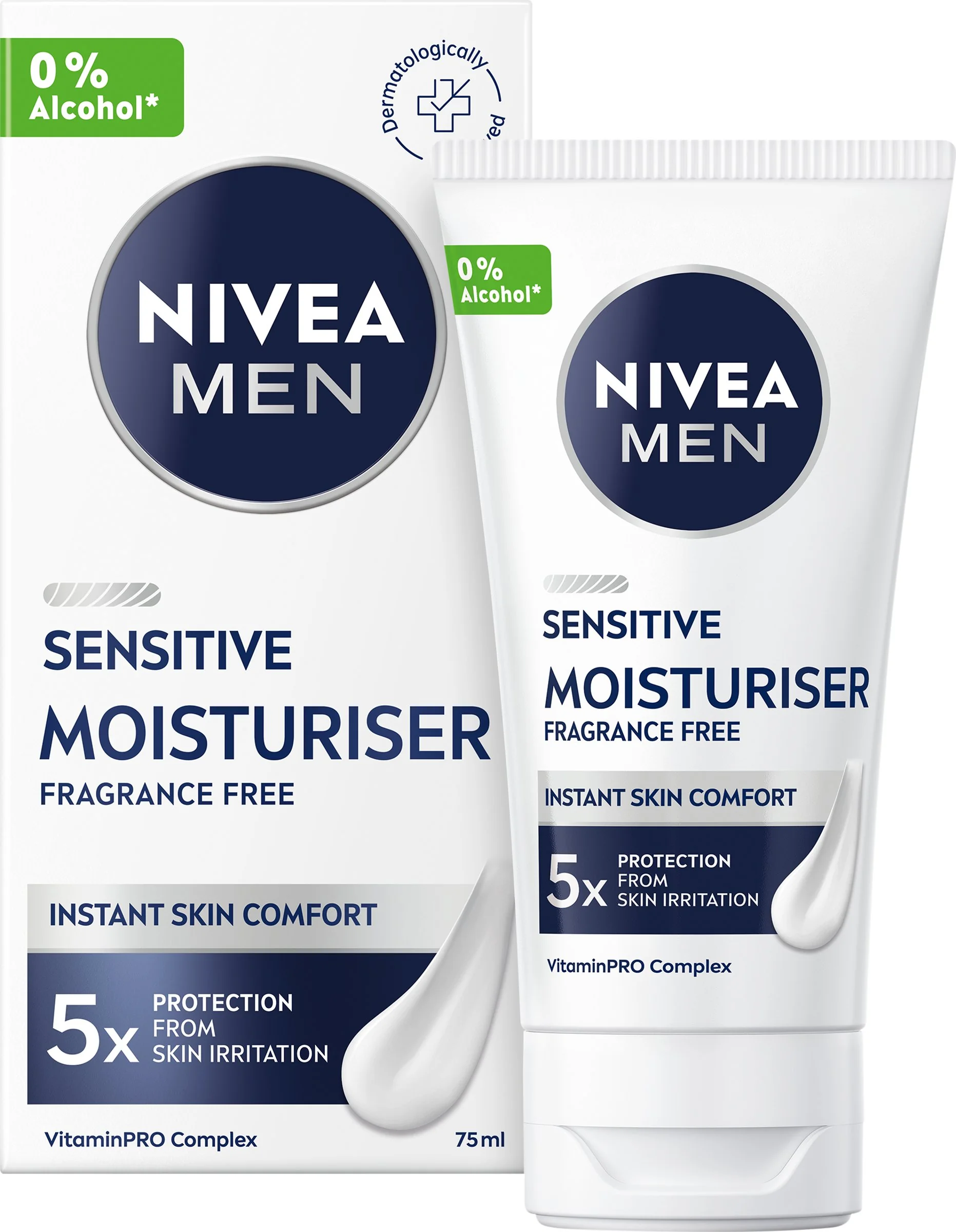 Nivea Men Hydratačný krém Sensitive 1×75 ml, hydratačný krém