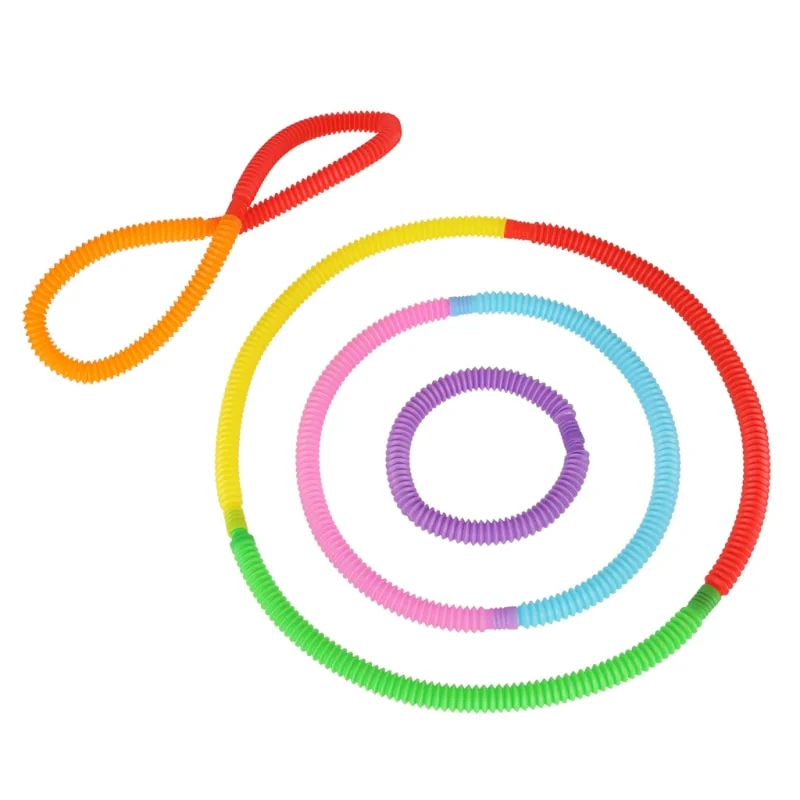 Montessori senzorické trubice (Pop Tubes) – 8 ks