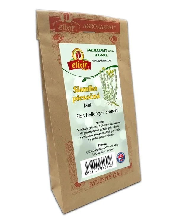 Agrokarpaty Slamiha piesočná kvet 30g 1×30 g, sypaný čaj