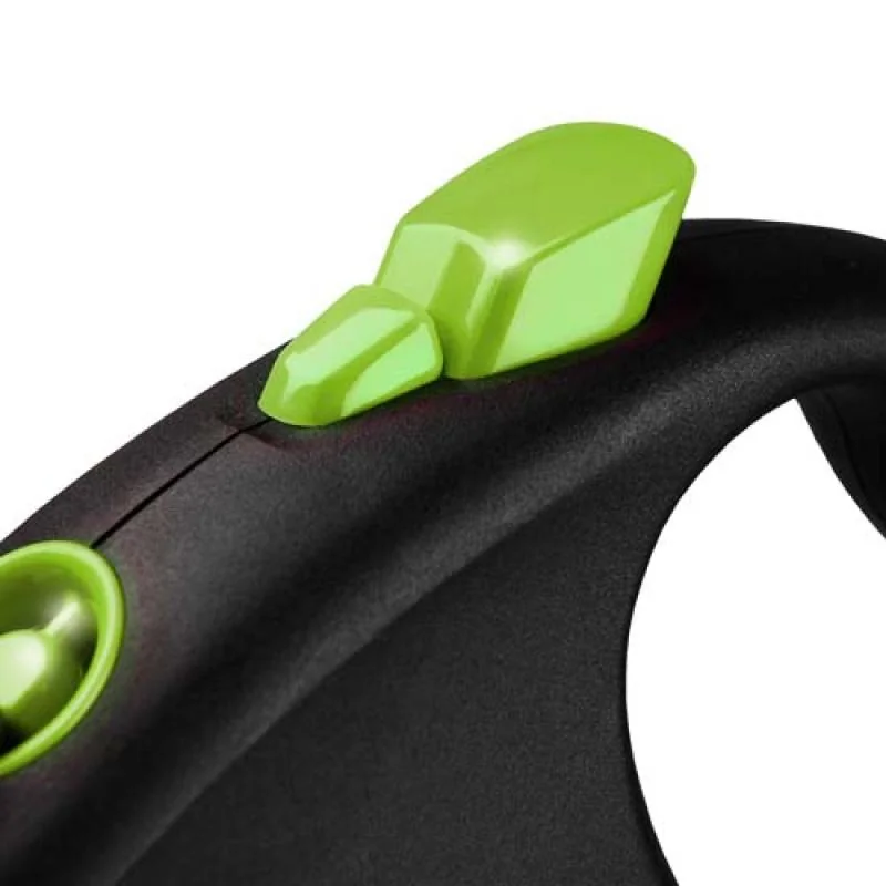 flexi Black Design L popruh 5m zelená do 50kg
