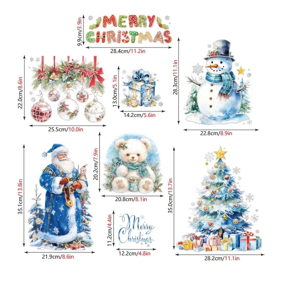 Samolepka na stenu Merry Christmas