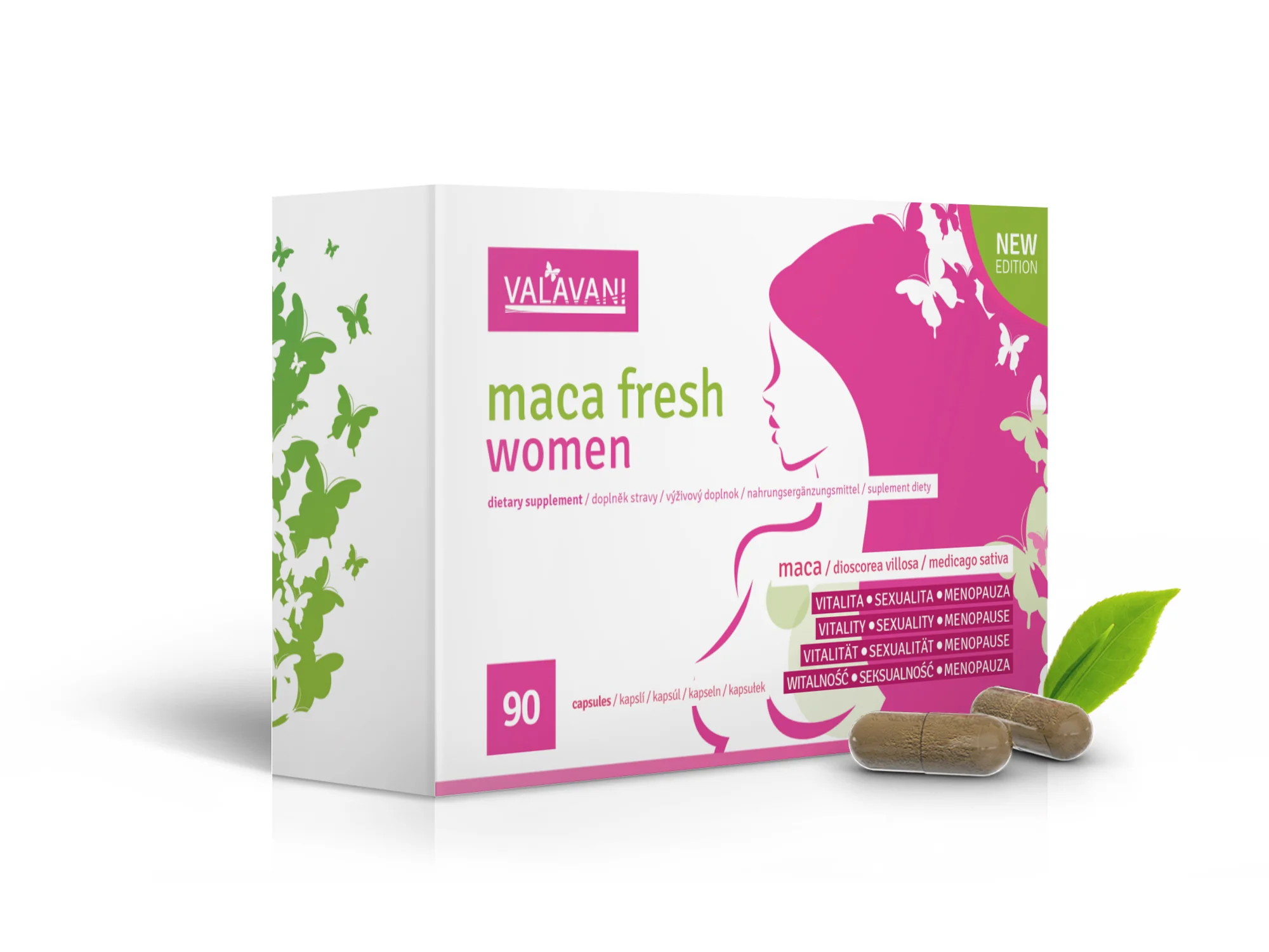 Maca pre ženy - MACA FRESH WOMEN 90KAPSÚL 