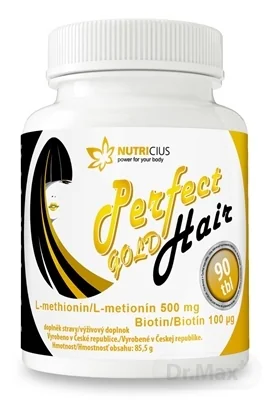 NUTRICIUS Perfect HAIR gold 1×90 tbl, výživový doplnok