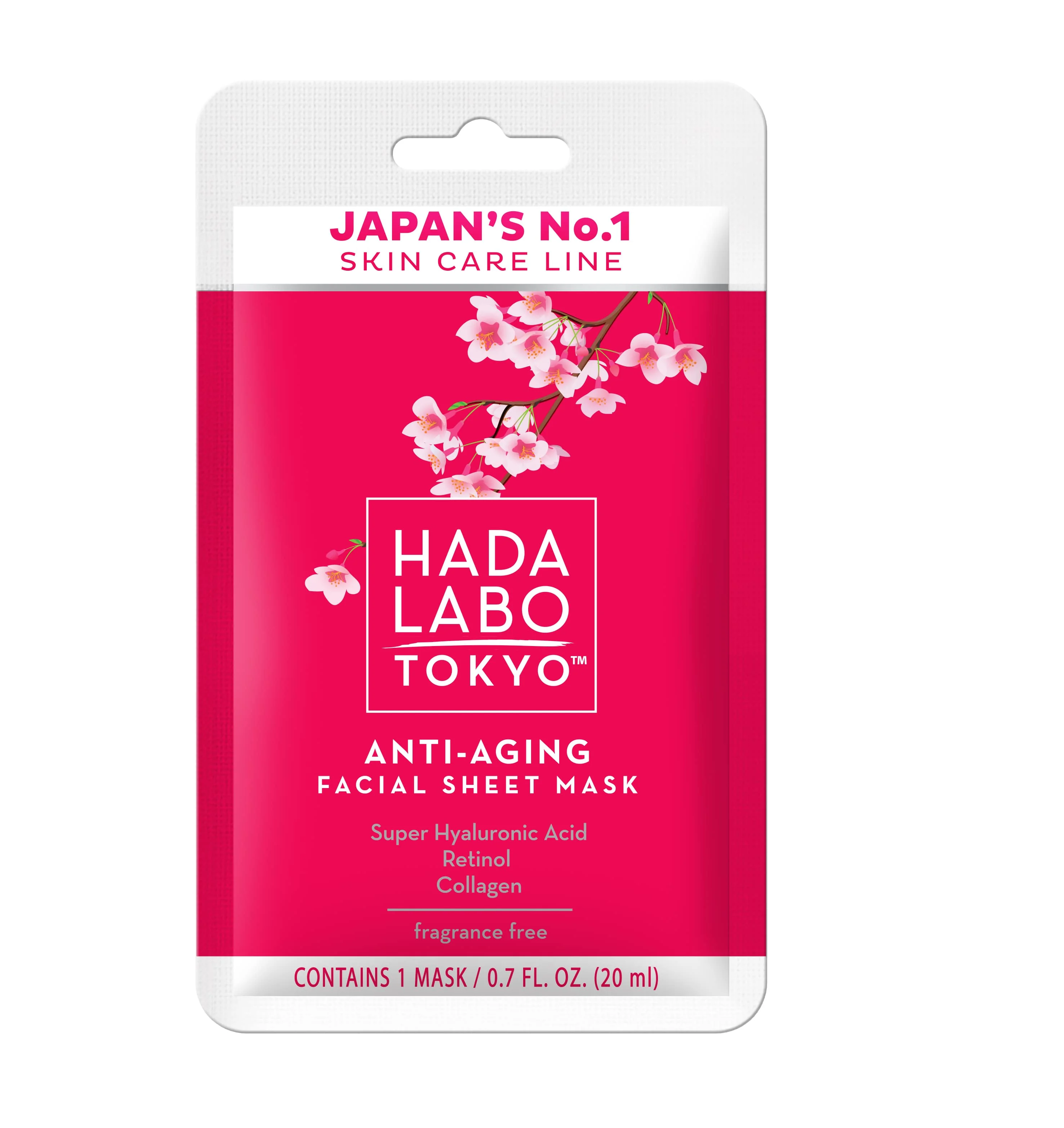 HADA LABO TOKYO ANTI-AGING FACIAL SHEET MASK 20 ml