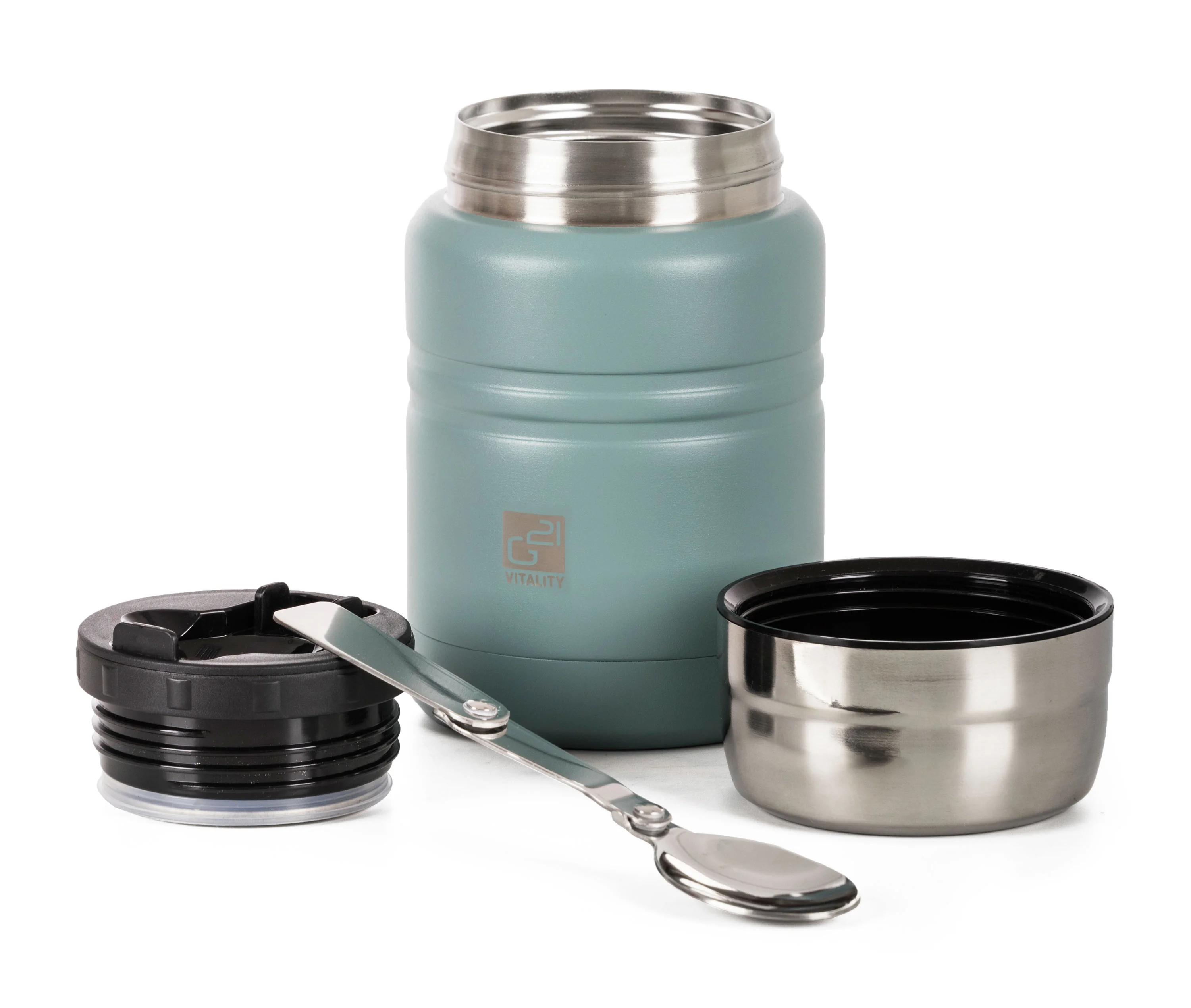Termoska na jedlo G21 500 ml – eukalyptovo zelená G21-TMNJ-500_ZE