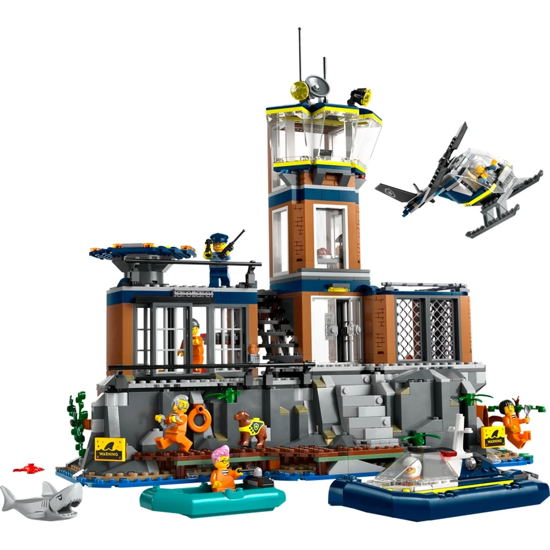 LEGO® City 60419 Polícia a väzenie na ostrove
