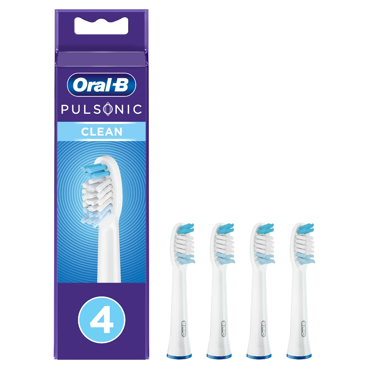 Oral B Náhradné hlavice Pulsonic Clean 1×1 ks, predĺžená čistiaca hlavica