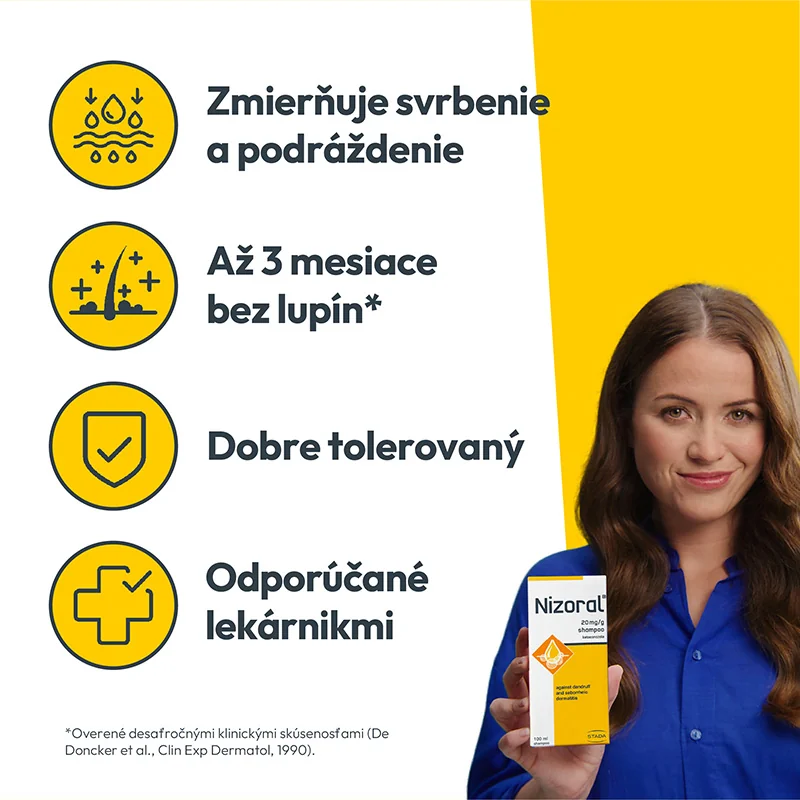 Nizoral šampón 2% 100 ml