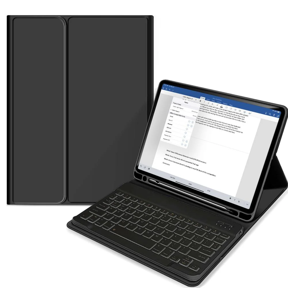 Tech-Protect SC Pen puzdro s klávesnicou na iPad 10.2 2019 / 2020 / 2021 čierne