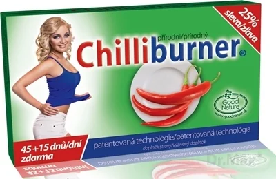 Chilliburner AKCIA 25% zľava 1×60 tbl, 45+15 zadarmo