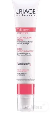 URIAGE TOLÉDERM Rich Soothing care, 40ml 1×40 ml, výživný krém na citlivú pleť