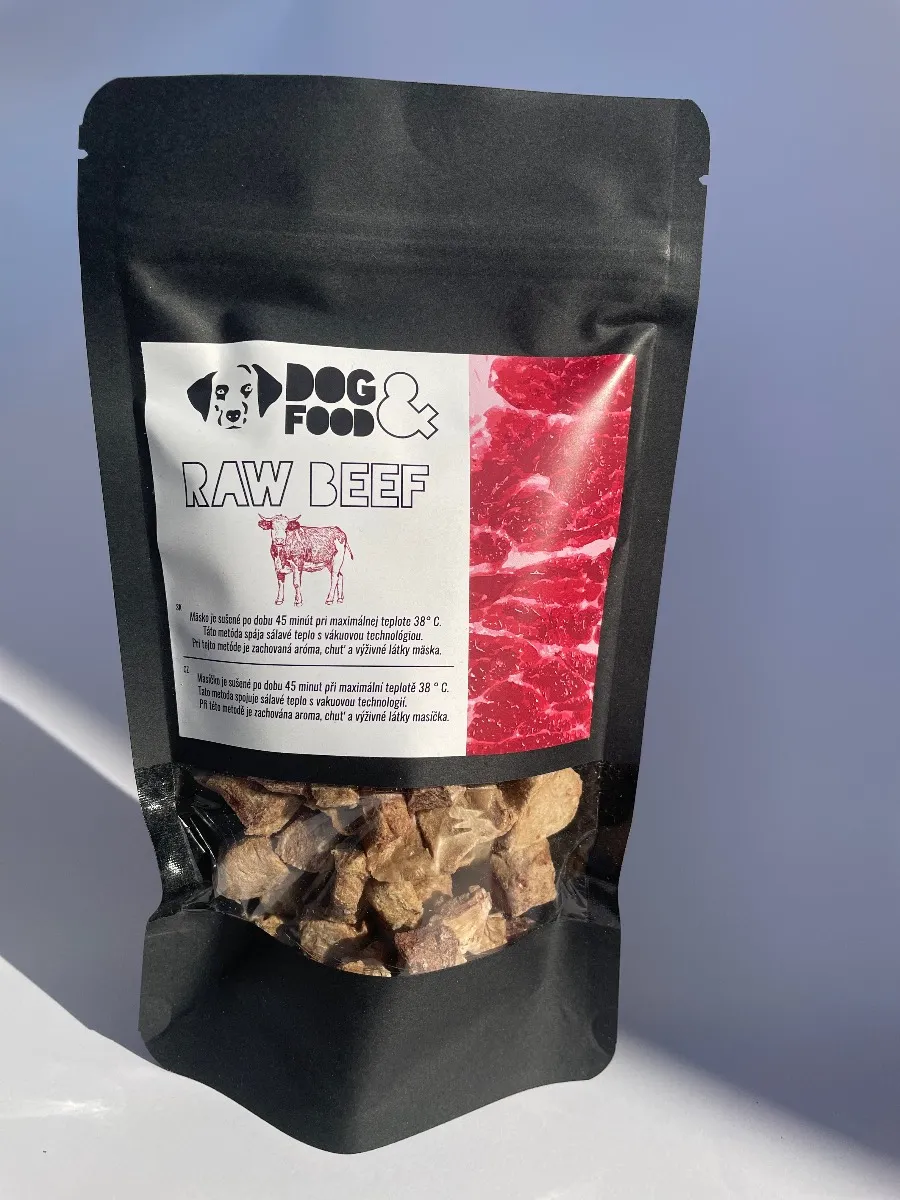 Dog and Food Vákuovo sušené mäso 1×25 g, suchá maškrta pre psy