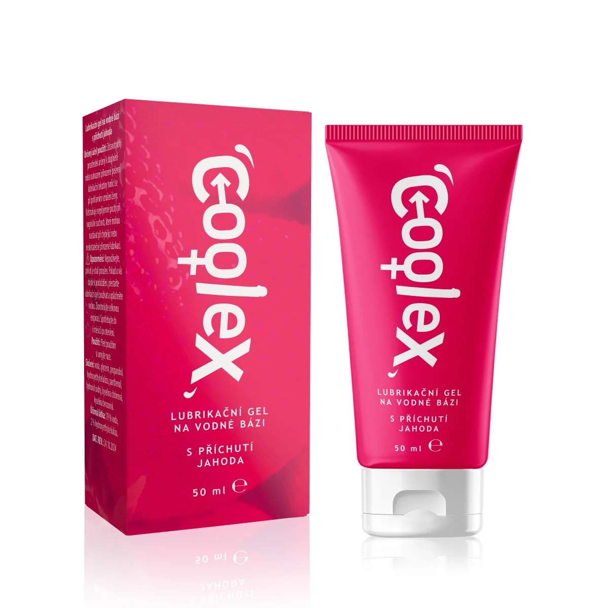 Coolex LG na vodnej báze Jahoda (tuba) 50 ml