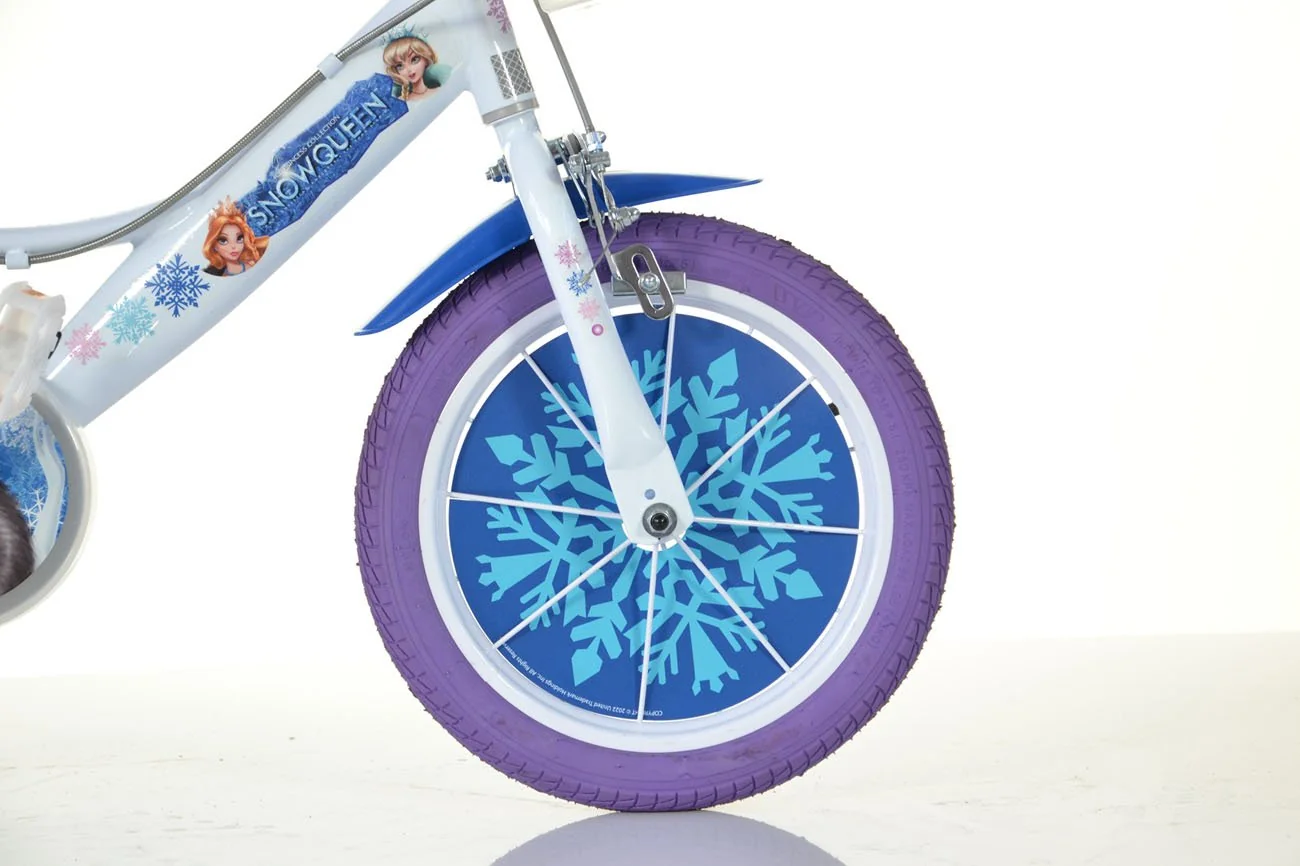 Detský bicykel Dino Bikes 164GLN SNOW QUEEN 16" dievčenské 05-CSK5164/SQ