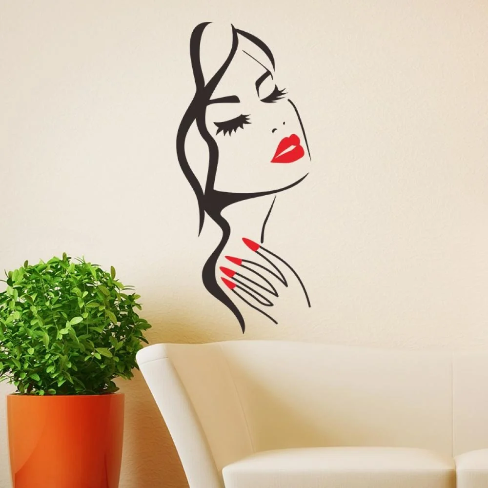Samolepka na stenu/Tapeta Woman