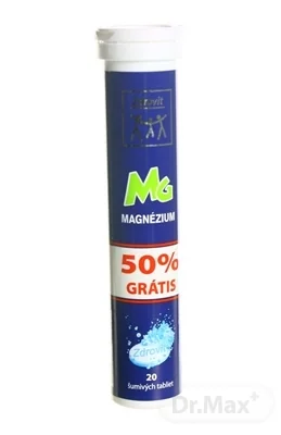 Zdrovit MAGNEZIUM 50% grátis 1×20 tbl, šumivé tablety