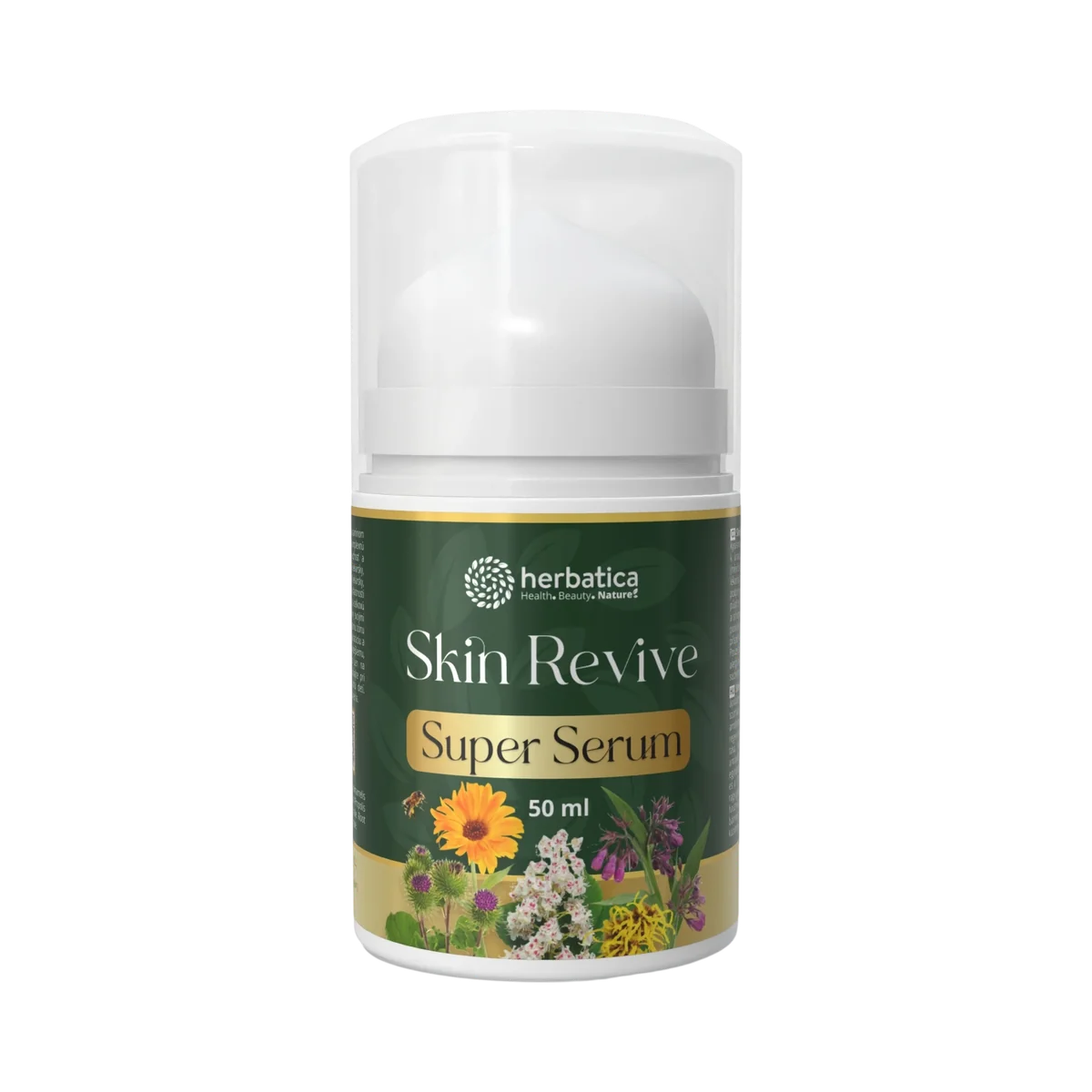 Skin Revive SuperSerum – anti‑age pleťové sérum s vitamínom C a kyselinou hyalurónovou - 50 ml - Herbatica