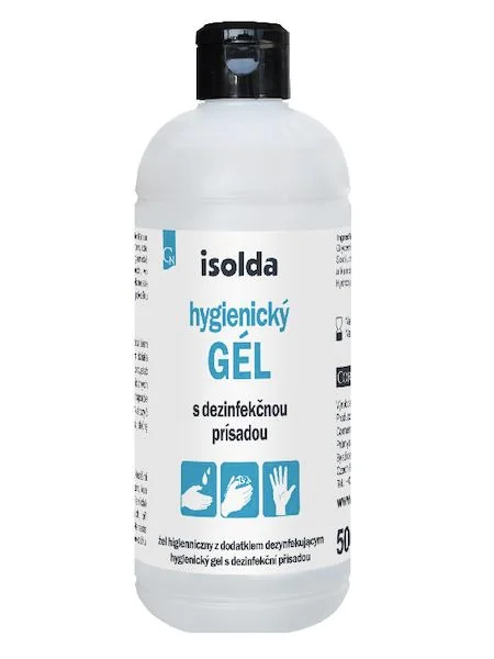 isolda hygienický GÉL 1×500 ml, hygienický gél