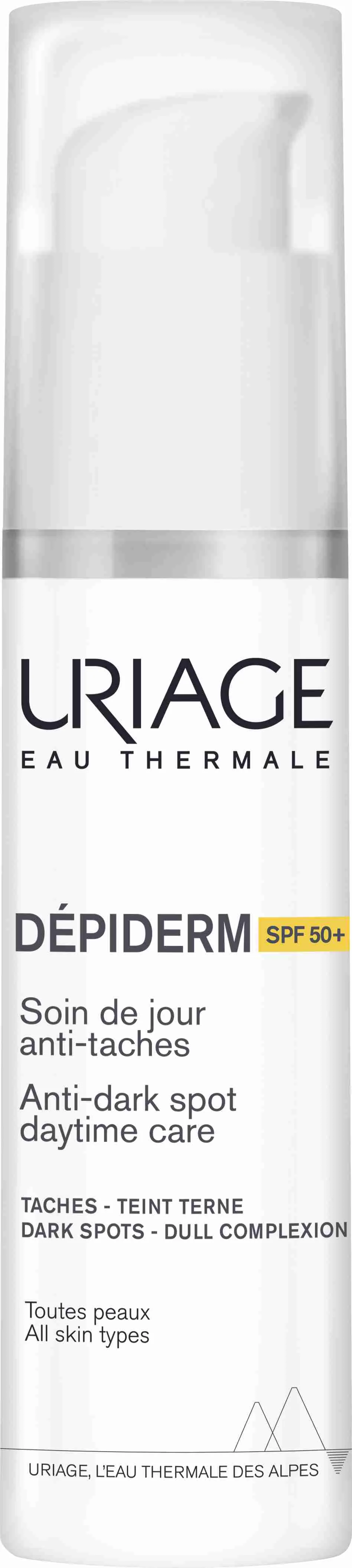 URIAGE DÉPIDERM Anti-Dark Spot Daytime Care SPF50+, 30ml 1×30 ml, krém proti pigmentovým škvrnám SPF50+